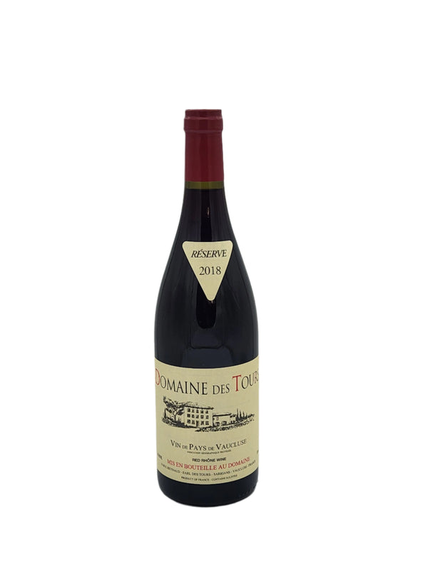 Domaine des Tours Reserve Vin de Pays de Vaucluse 2018