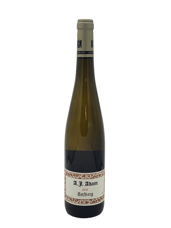 A.J. Adam Dhroner Hofberg Riesling Grosses Gewachs Mosel Germany 2021
