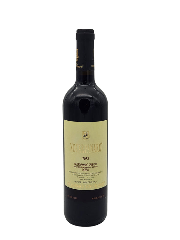 Cosimo Taurino Notarpanaro Salento Rosso Puglia 2013
