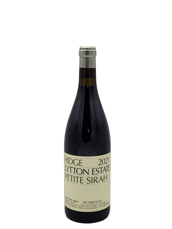 Ridge Vineyards Lytton Estate Petite Sirah 2021