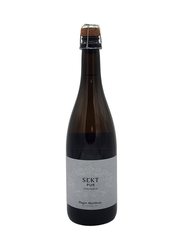 Hagar Matthias Zweigelt PUR Blanc de Noir Ried Seeberg Austria Sekt