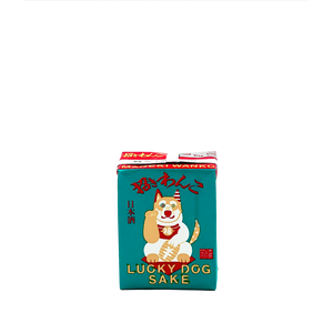 Genshu Lucky Dog Sake 180ML Tetra Pak