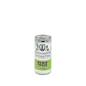 Greenhook Ginsmiths Gin & Tonic Can