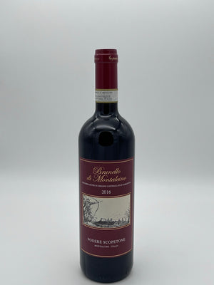 Podere Scopetone Brunello di Montalcino 2016